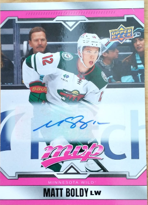 Base Magenta Auto Matt Boldy