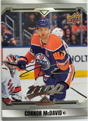 Base Silver Script Connor McDavid