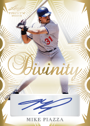 Divinity Auto Gold Mike Piazza MOCK UP