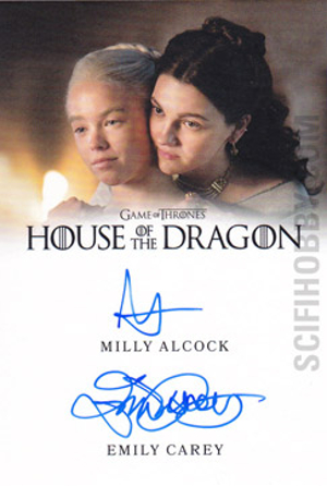 Dual Auto Milly Alcock, Emily Carey MOCK UP