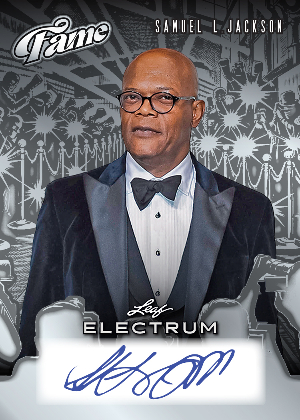 Fame Silver Board with White Etch Samuel L Jackson MOCK UP