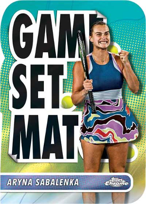 Game. Set. Match. Aryna Sabalenka MOCK UP