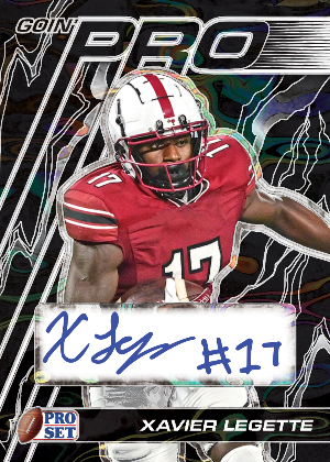 Goin' Pro Auto Xavier Legette MOCK UP