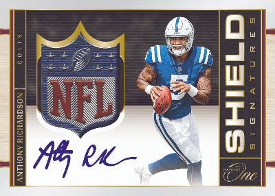 Shield Signatures Anthony Richardson MOCK UP