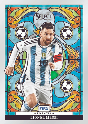 Stained Glass Lionel Messi MOCK UP