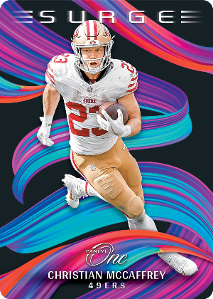 Surge Christian McCaffrey MOCK UP