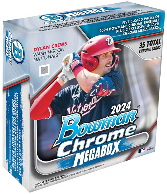 2024 Bowman Chrome Mega Box Baseball