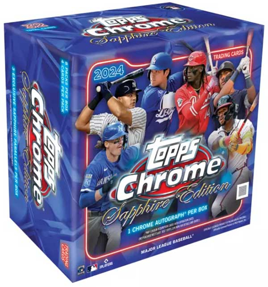 2024 Topps Chrome Sapphire Baseball Card Checklist