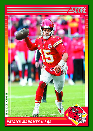 Base End Zone Patrick Mahomes II MOCK UP