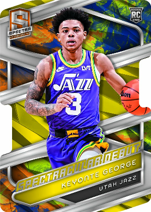 Base Spectacular Debut Universal Keyonte George MOCK UP