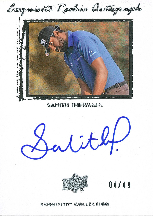 Exquisite Collection 2009-10 Retro Rookie Auto Sahith Theegala