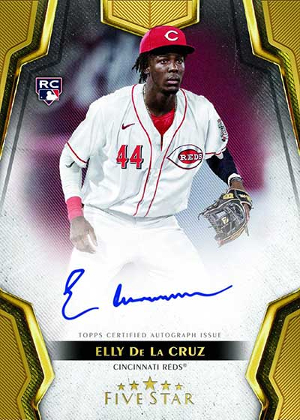 Five Star Base Auto Elly De La Cruz MOCK UP