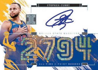 Impeccable All-Time Signatures Stephen Curry MOCK UP