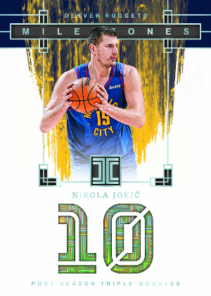 Impeccable Milestone Nikola Jokic MOCK UP