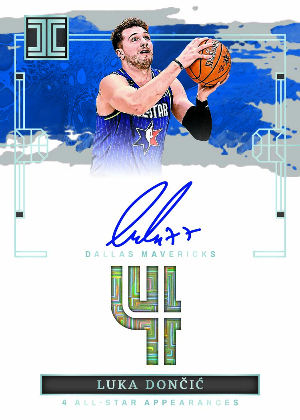 Impeccable Stats Autographs Luka Doncic MOCK UP