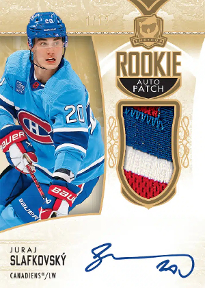 Rookie Auto Patch Gold Juraj Slafkovsky MOCK UP