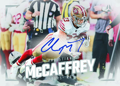 Rookie Horizontal Auto JJ McCarthy MOCK UP