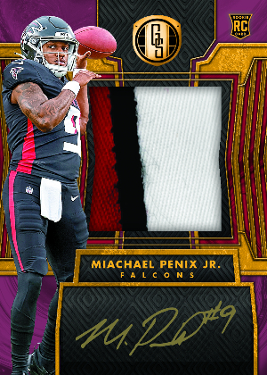 Rookie Jersey Auto Jumbo Miachael Penix Jr MOCK UP