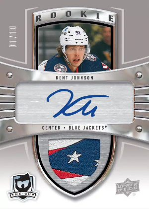 Rookie Tribute 2005-06 Auto Patch Kent Johnson MOCK UP