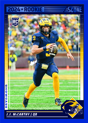 Rookies Showcase JJ McCarthy MOCK UP