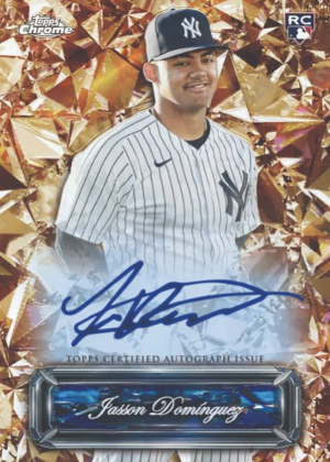 Sapphire Selections Auto SuperFractor Jasson Dominguez MOCK UP