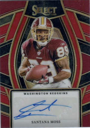 Select Signatures Red Prizm Santana Moss