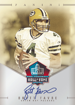 Spectra HOF Signatures Brett Favre MOCK UP