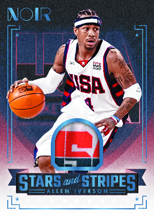 Stars and Stripes Gear Allen Iverson MOCK UP