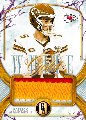 White Gold Patrick Mahomes II MOCK UP