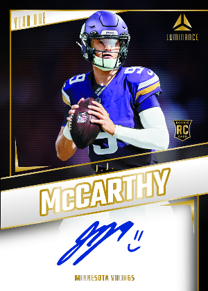 Year One Signatures JJ McCarthy MOCK UP