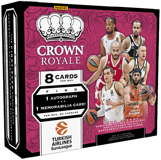 2023-24 Panini EuroLeague Crown Royale Basketball