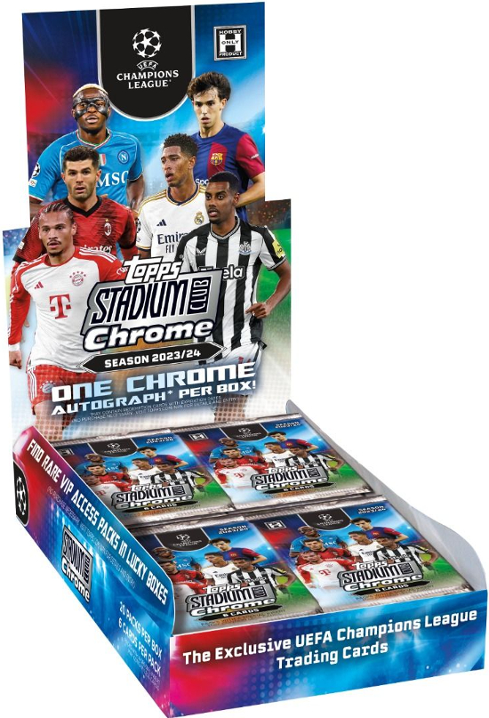 202324 Topps Stadium Club Chrome UEFA Soccer Card Checklist