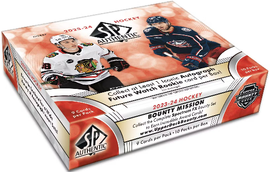 2023-24 Upper Deck SP Authentic Hockey