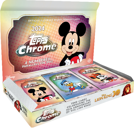 2024 Topps Disney Chrome Entertainment Card Checklist