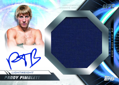 Auto Jumbo Fight Mat Relics Paddy Pimblett MOCK UP