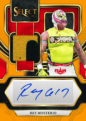 Auto Memorabilia Gold Rey Mysterio MOCK UP