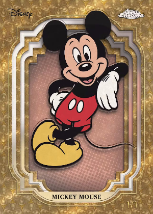 Base Mickey Mouse SuperFractor MOCK UP