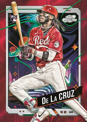 Base Red Flare Refractor Elly De La Cruz MOCK UP