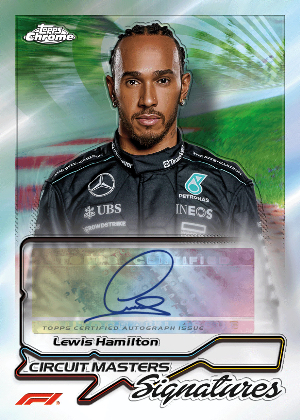 Circuit Masters Signatures Lewis Hamilton MOCK UP