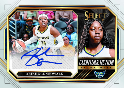 Courtside Action Signatures Arike Ogunbowale MOCK UP