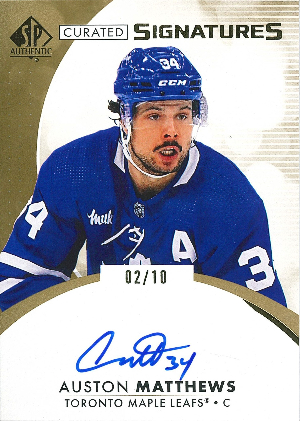 Curated Signatures Auston Matthews