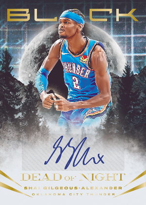 Dead of Night Holo Gold Shai Gilgeous-Alexander MOCK UP