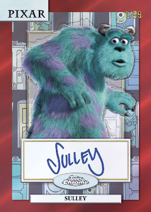 Disney Chrome 2024 Facsimile Signatures Sully MOCK UP