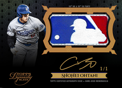 Dynasty Auto Relic Game Used Pants MOCK UP