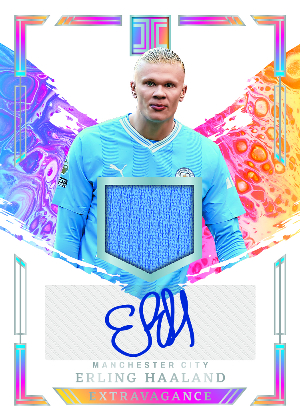 Extravagance Jersey Auto Erling Haaland MOCK UP