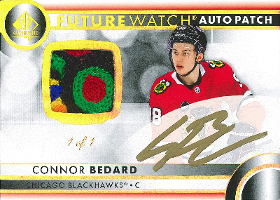 Future Watch Auto Patch Mystery Black Connor Bedard