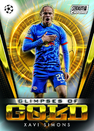 Glimpses of Gold Xavi Simons MOCK UP