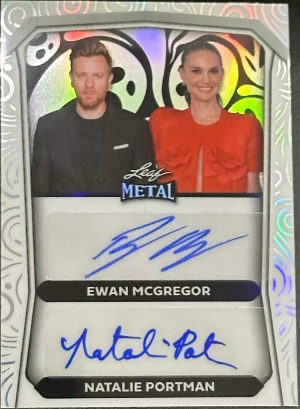 Halloween Dual Auto Prismatic Ghosts Ewan McGregor, Natalie Portman