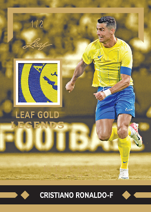 Leaf Gold Legends Cristiano Ronaldo MOCK UP