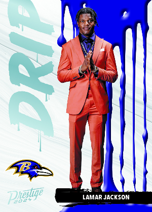 NFL Drip Lamar Jackson MOCK UP